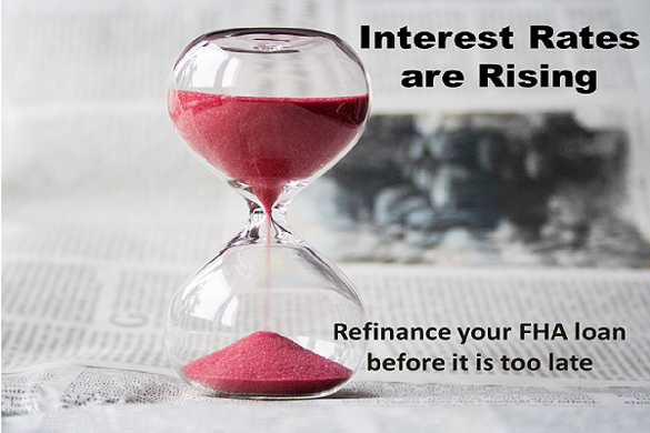 FHA refinance postcard