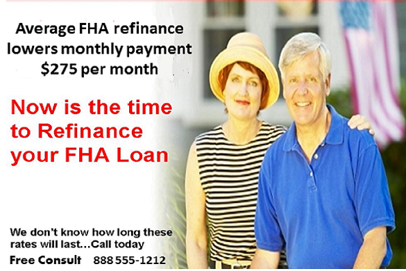 FHA mortgage postcard