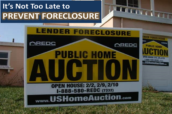  mortgage foreclosure postcard