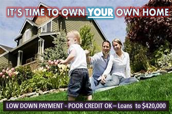 FHA mortgage postcard